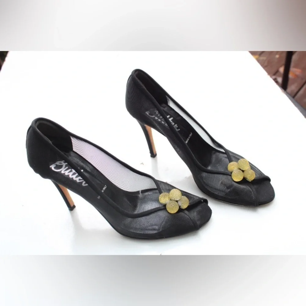 Elegant Butter peep toe pumps